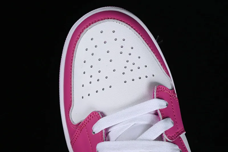 All categories Air Jordan Jordan series basketball shoes Air Jordan 1 Low Air Jordan 1 Low AJ1 Joe 1 rose red low-top cultural and leisure sports sneakers FV8486-600